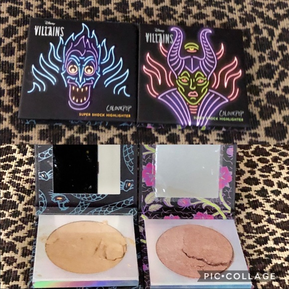 Sephora Other - Colourpop Disney villains collection highlighters